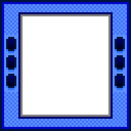 Blue Pet Frame 1 appearance