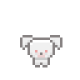 White Attack Dog appearance