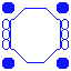 Blue Frame Decoration 1 appearance